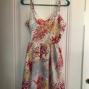 Floral Patterned Mini Dress